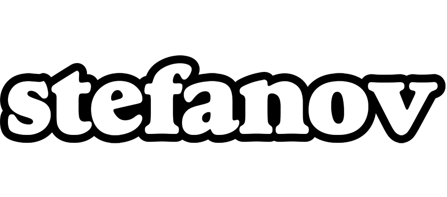 Stefanov panda logo