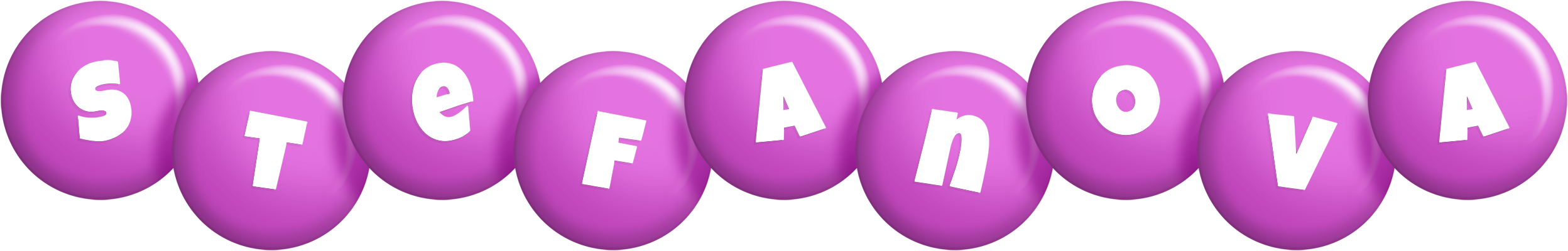 Stefanova candy-purple logo