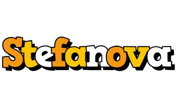 Stefanova cartoon logo