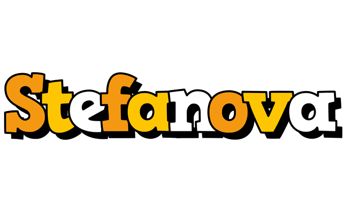 Stefanova cartoon logo