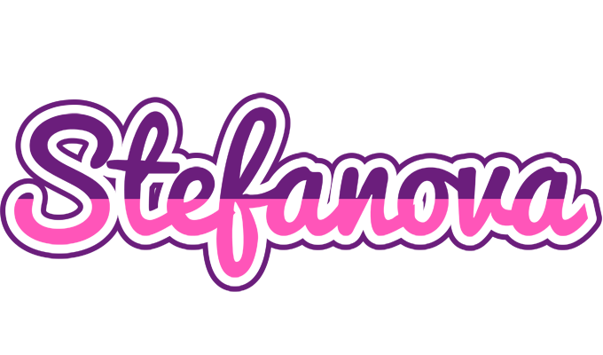 Stefanova cheerful logo