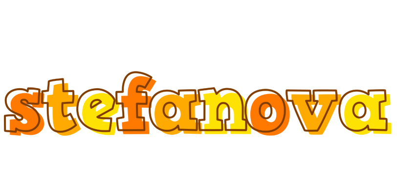 Stefanova desert logo