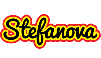 Stefanova flaming logo