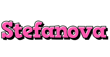 Stefanova girlish logo