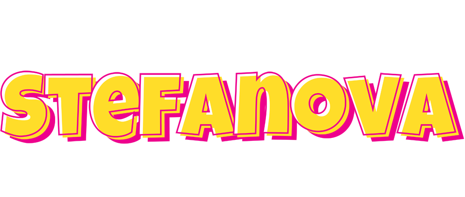 Stefanova kaboom logo