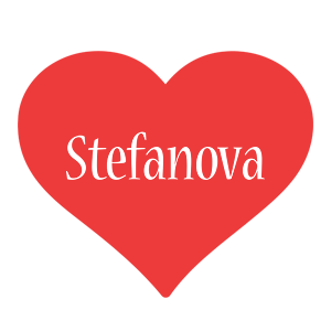 Stefanova love logo