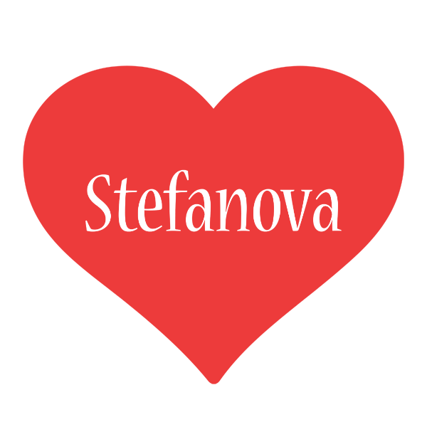 Stefanova love logo