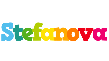 Stefanova rainbows logo