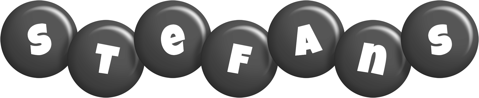 Stefans candy-black logo
