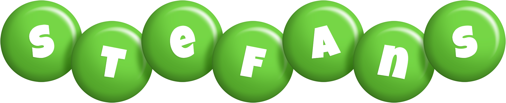 Stefans candy-green logo