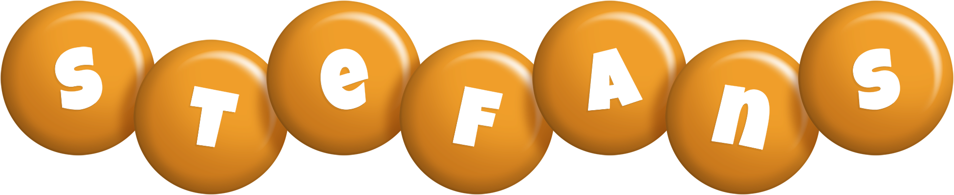 Stefans candy-orange logo