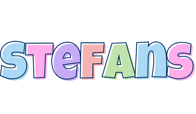 Stefans pastel logo
