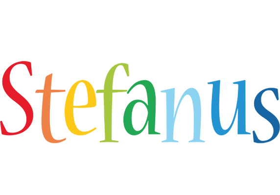 Stefanus birthday logo