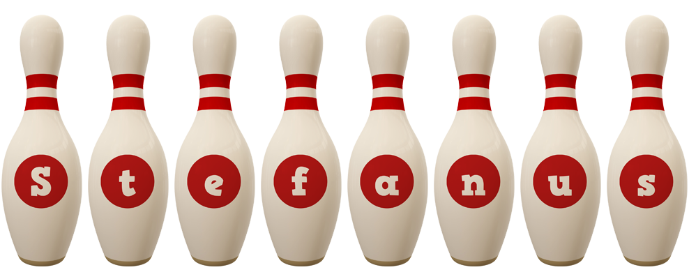 Stefanus bowling-pin logo
