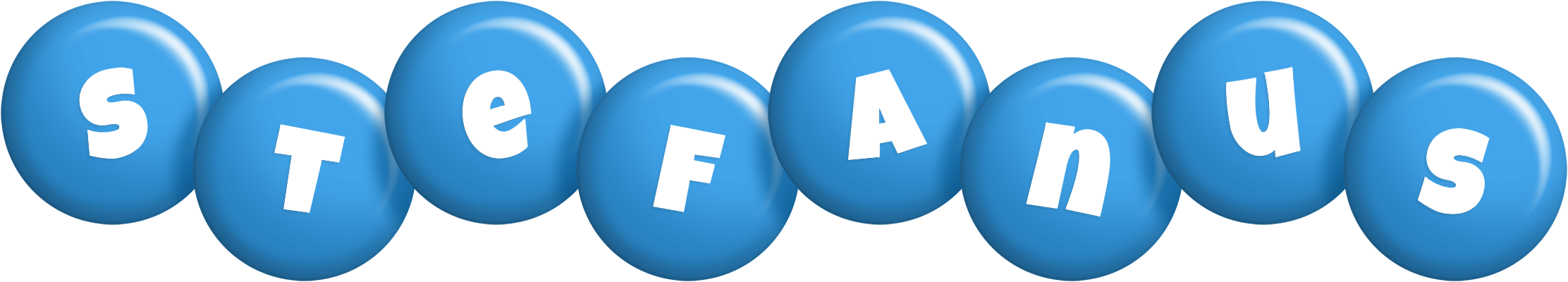 Stefanus candy-blue logo