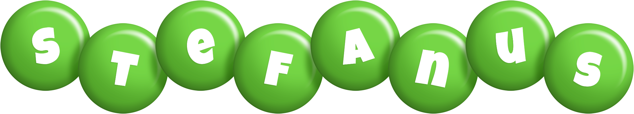 Stefanus candy-green logo
