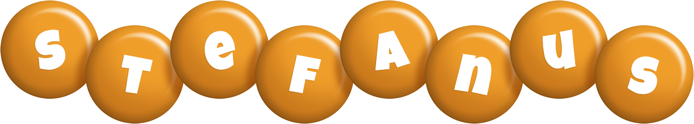 Stefanus candy-orange logo
