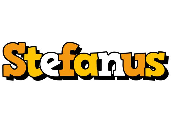 Stefanus cartoon logo