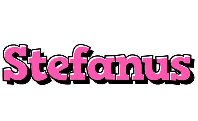 Stefanus girlish logo