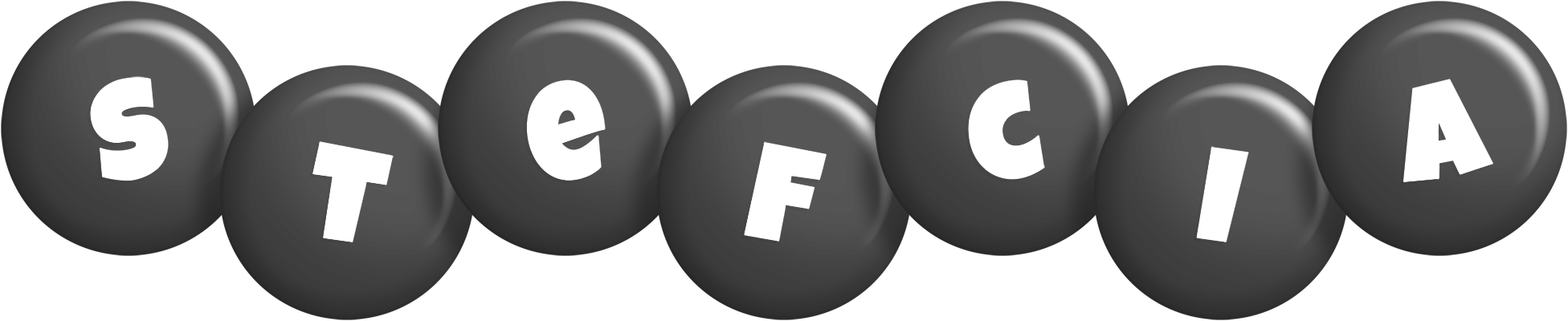 Stefcia candy-black logo