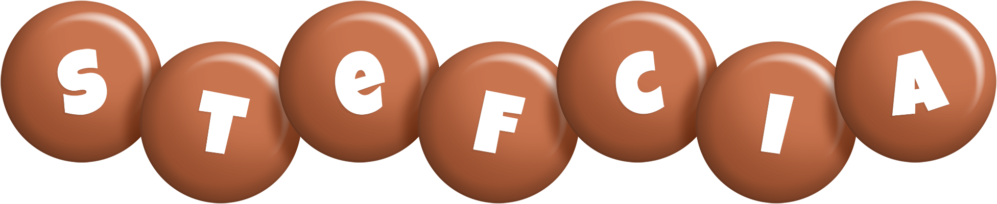 Stefcia candy-brown logo