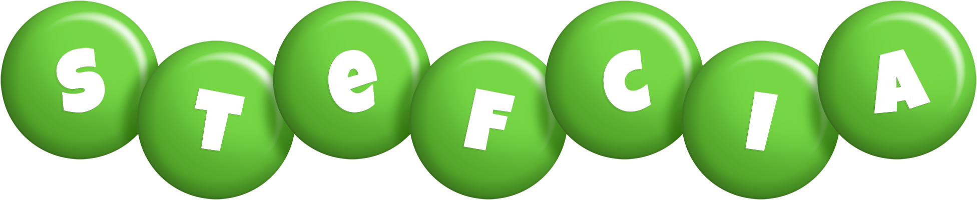 Stefcia candy-green logo