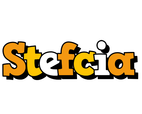 Stefcia cartoon logo