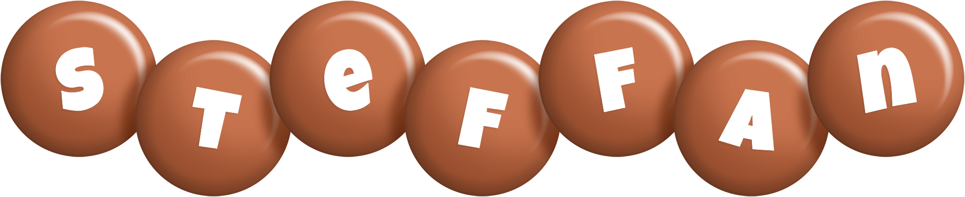 Steffan candy-brown logo