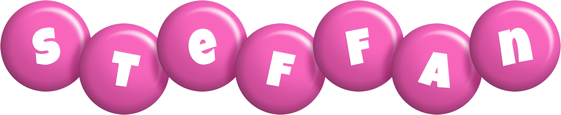 Steffan candy-pink logo