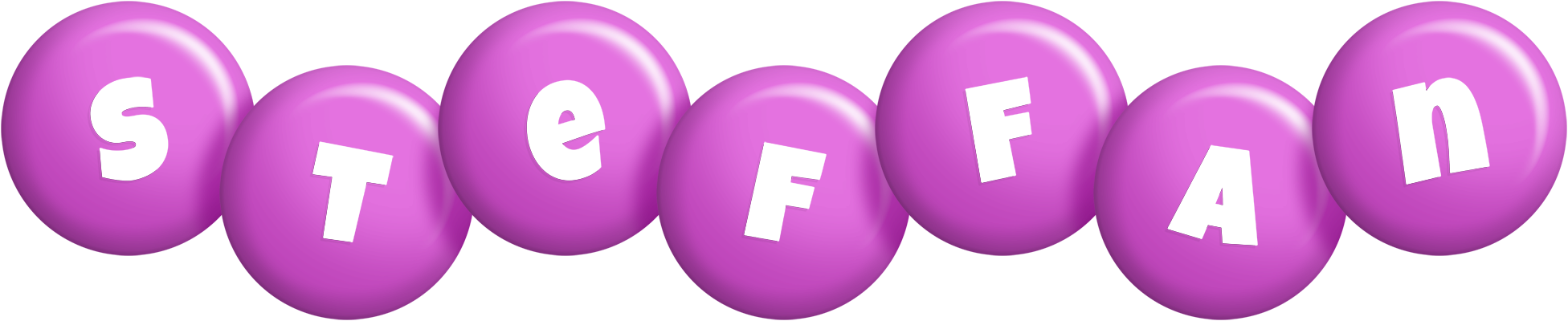 Steffan candy-purple logo