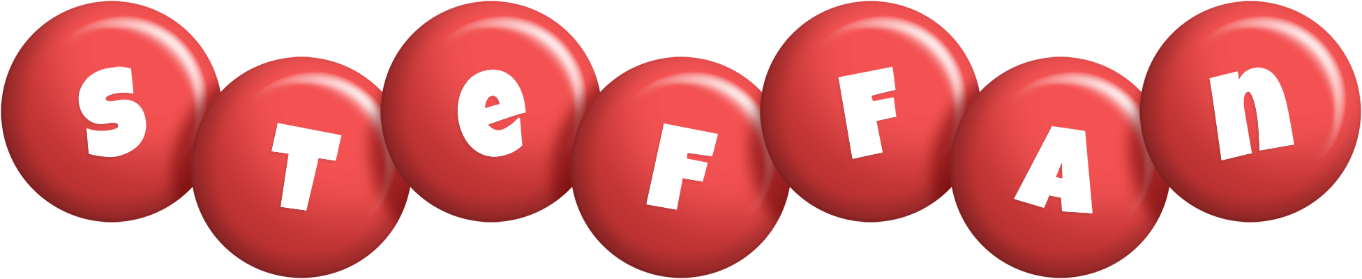 Steffan candy-red logo