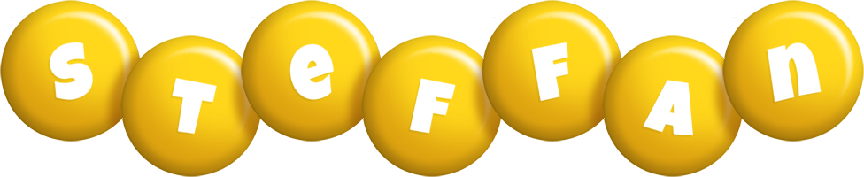 Steffan candy-yellow logo