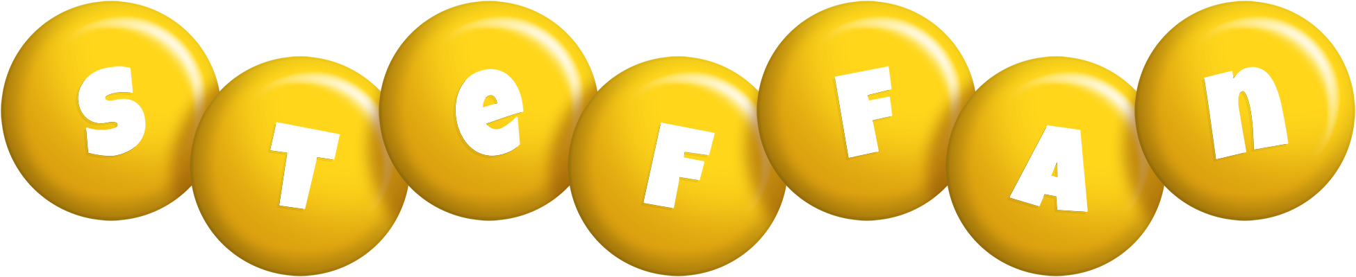 Steffan candy-yellow logo