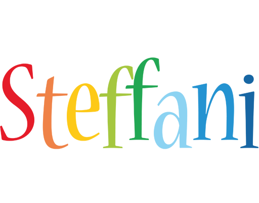Steffani birthday logo