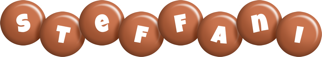 Steffani candy-brown logo