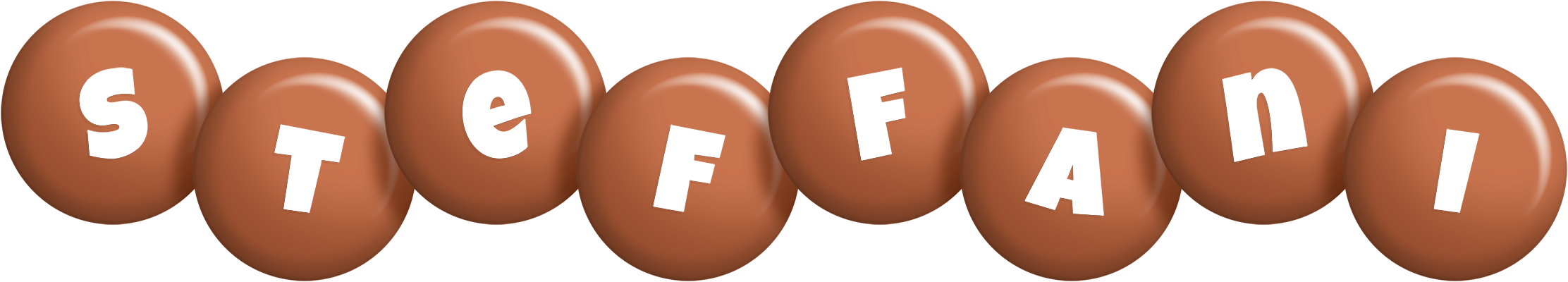 Steffani candy-brown logo