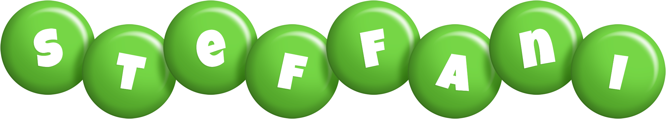 Steffani candy-green logo
