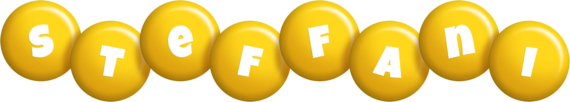 Steffani candy-yellow logo