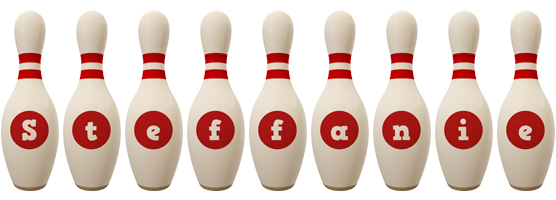 Steffanie bowling-pin logo