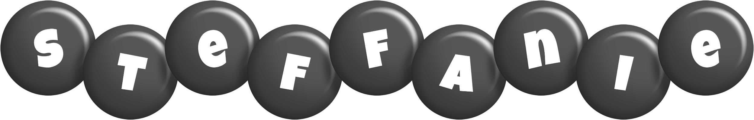 Steffanie candy-black logo