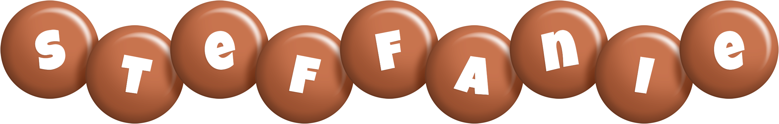 Steffanie candy-brown logo