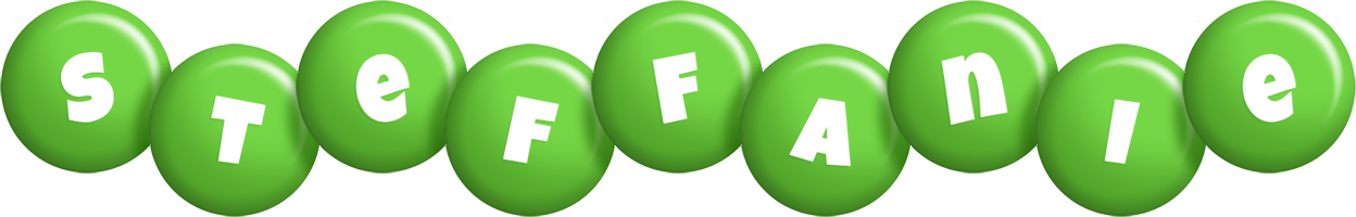 Steffanie candy-green logo