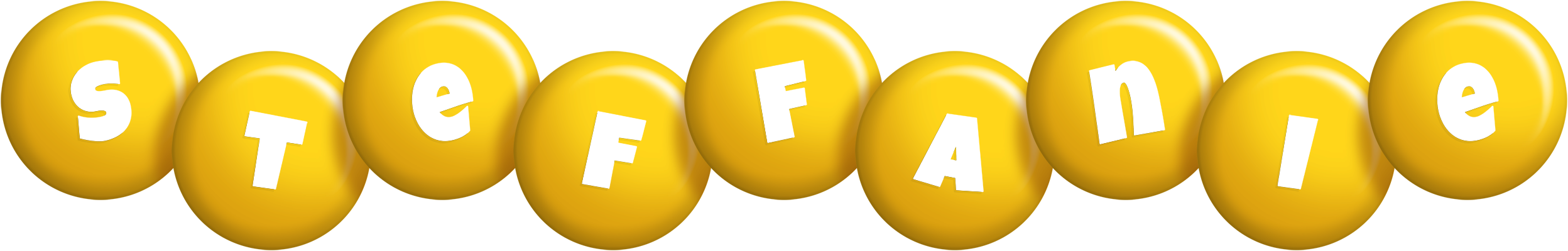 Steffanie candy-yellow logo