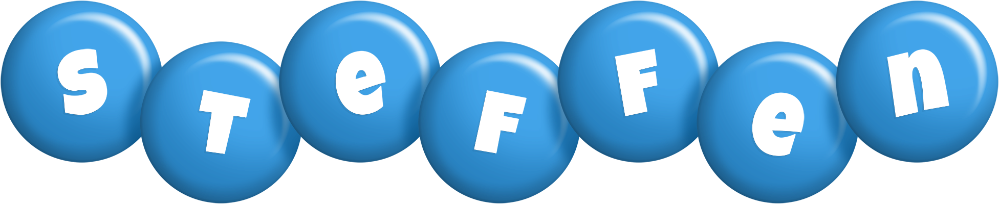 Steffen candy-blue logo