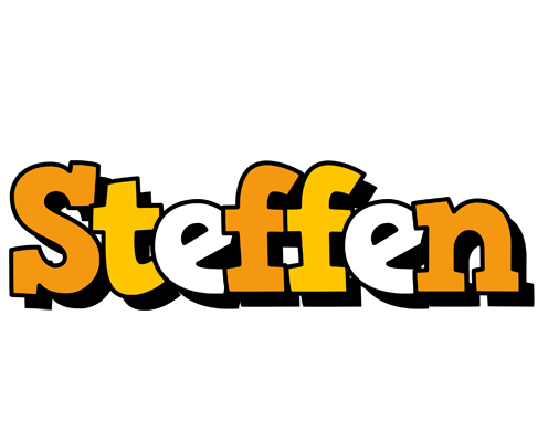 Steffen cartoon logo