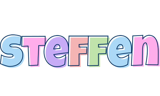Steffen pastel logo