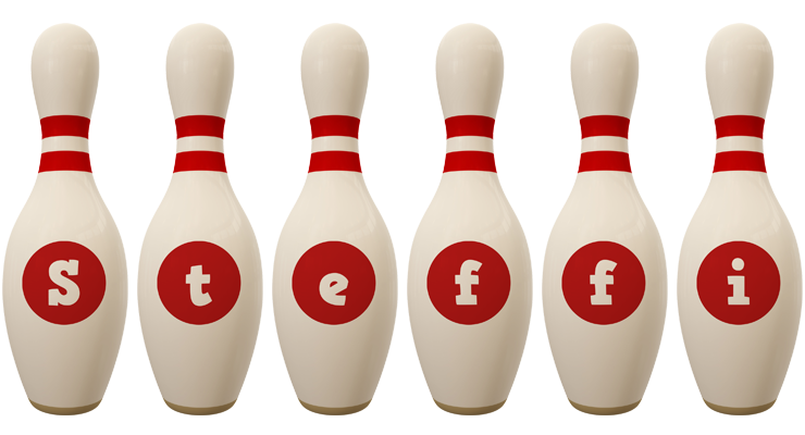 Steffi bowling-pin logo