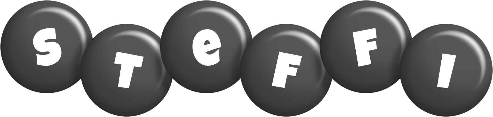 Steffi candy-black logo