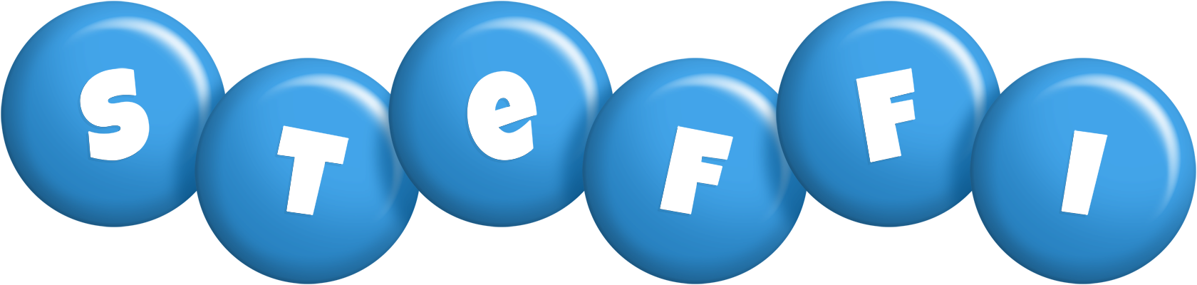 Steffi candy-blue logo