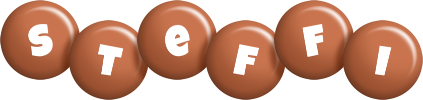 Steffi candy-brown logo